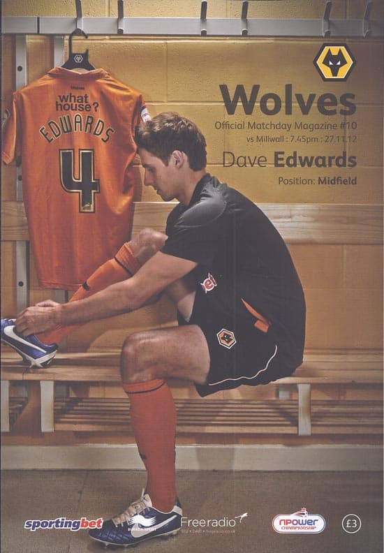 Wolverhampton Wanderers FC v Millwall FC